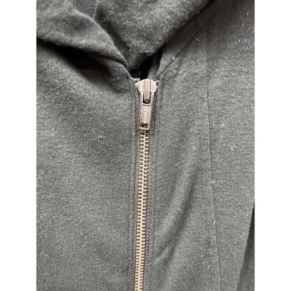 Banana Republic black medium knit jacket‎ with front zipper - Picture 3 of 5